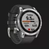 Garmin Fenix 7 Silver with Graphite Band