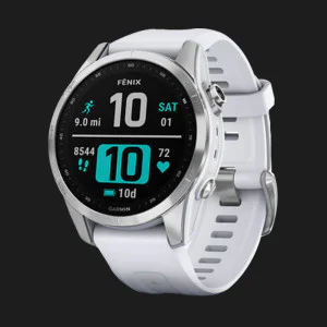 б/у Garmin Fenix 7S Silver with Whitestone Band в Бердичеві