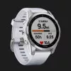 Garmin Fenix 7S Silver with Whitestone Band