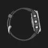 Garmin Fenix 7S Silver with Graphite Band