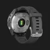 Garmin Fenix 7S Silver with Graphite Band