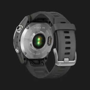 б/у Garmin Fenix 7S Silver with Graphite Band в Бердичеві