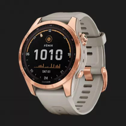 Garmin Fenix 7S Solar Rose Gold with Light Sand Band в Павлограді