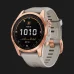 Garmin Fenix 7S Solar Rose Gold with Light Sand Band