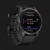 Garmin Fenix 7S Sapphire Solar Carbon Gray DLC Titanium with Black Band