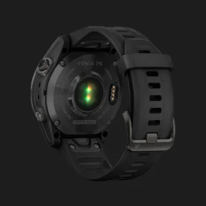 б/у Garmin Fenix 7S Sapphire Solar Carbon Gray DLC Titanium with Black Band в Бердичеві