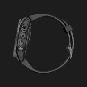 б/у Garmin Fenix 7S Sapphire Solar Carbon Gray DLC Titanium with Black Band в Бердичеві