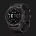 Garmin Fenix 7 Sapphire Solar Carbon Gray DLC Titanium with Black Band