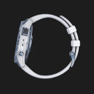 б/у Garmin Fenix 7 Sapphire Solar Mineral Blue DLC Titanium with Whitestone Band в Бердичеві