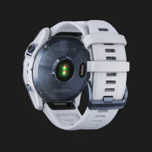 б/у Garmin Fenix 7X Sapphire Solar Mineral Blue DLC Titanium with Whitestone Band в Бердичеві