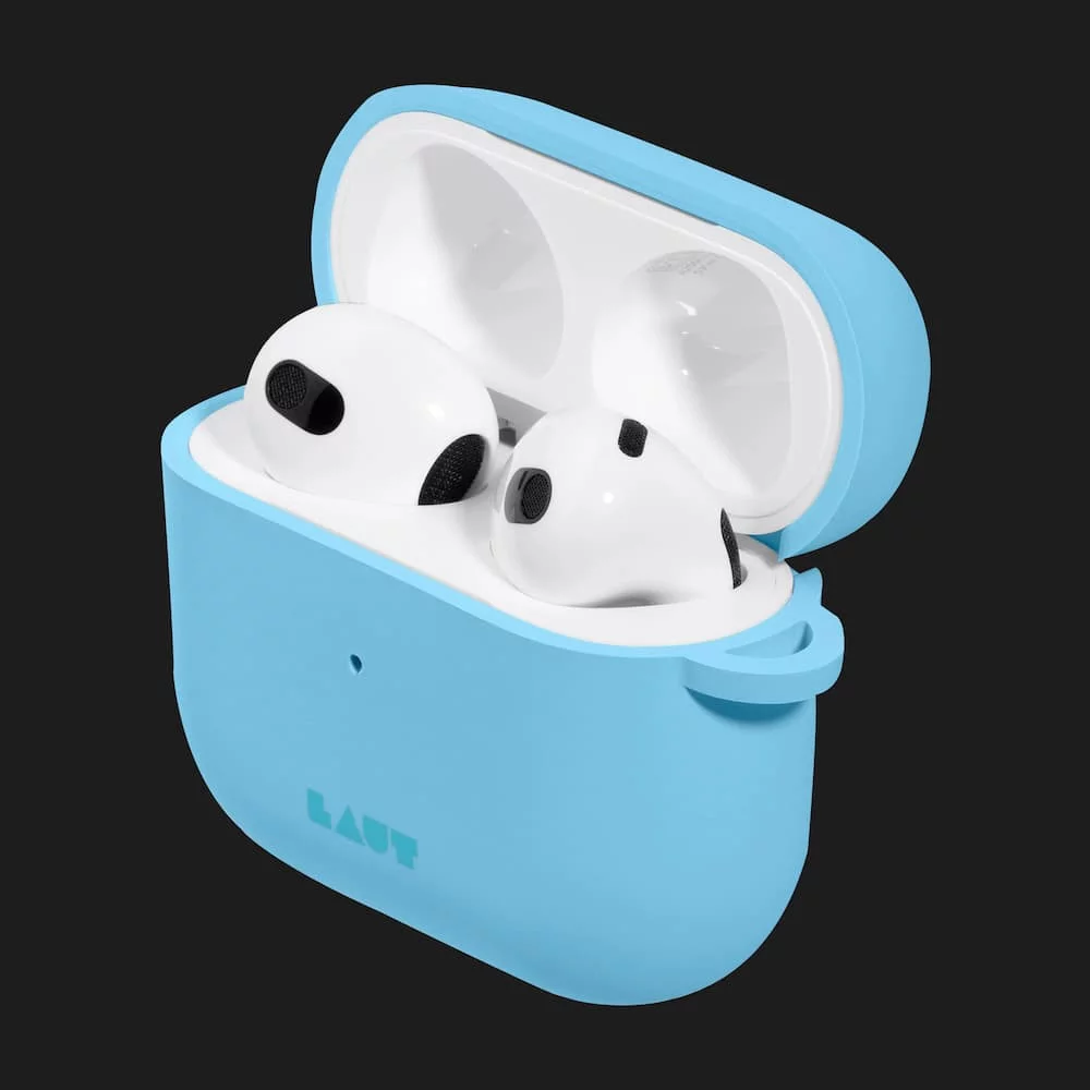 Захисний чохол LAUT Pastels для AirPods 3 (Blue)
