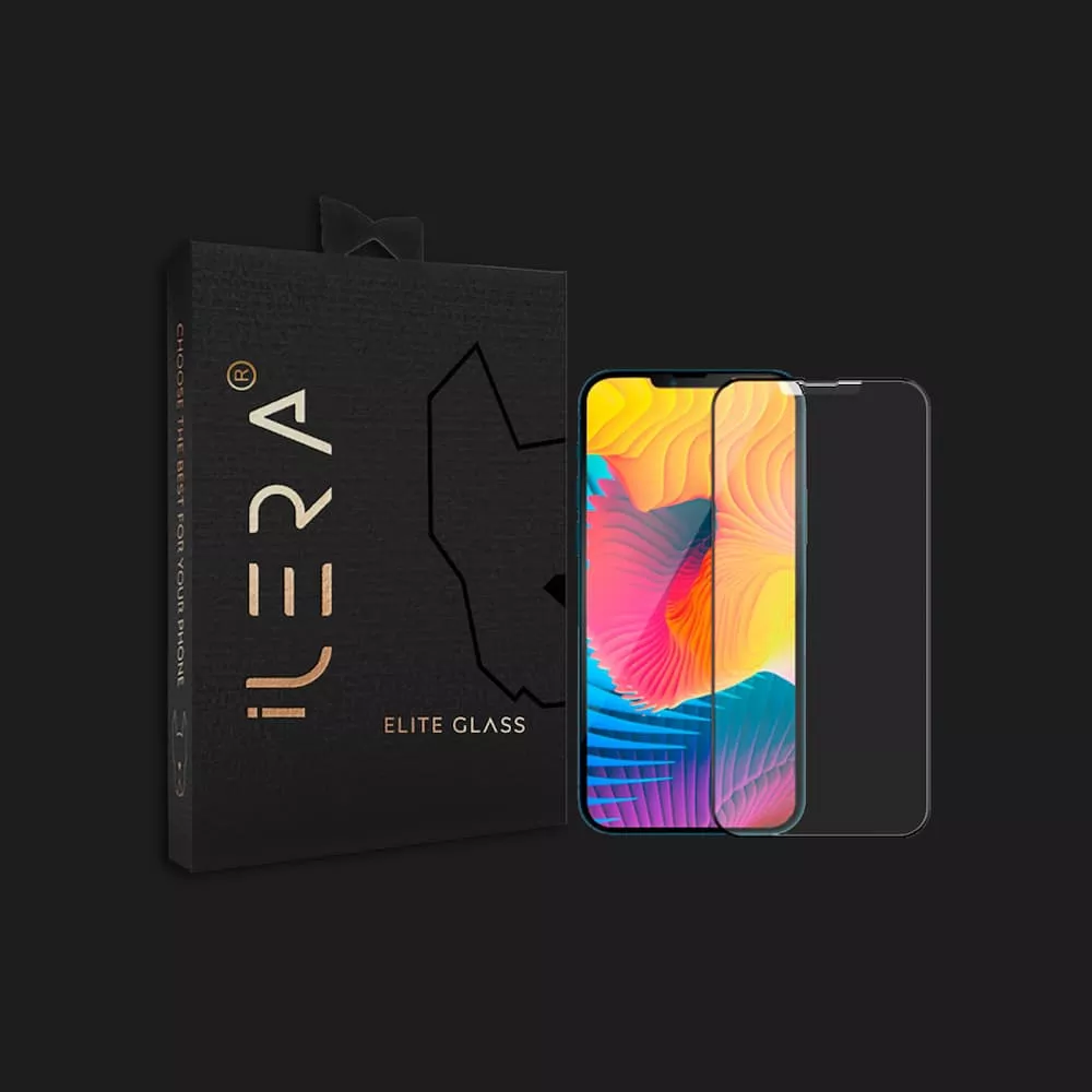 Захисне скло iLera DeLuxe Frosted FullCover Glass для iPhone 14 Plus / 13 Pro Max
