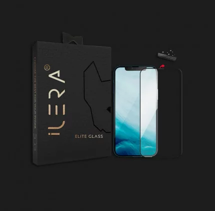 Захисне скло iLera DeLuxe FullCover Glass для iPhone 13 Pro Max