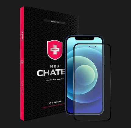 Захисне скло NEU Chatel Full 2.5D Crystal для iPhone 12 mini