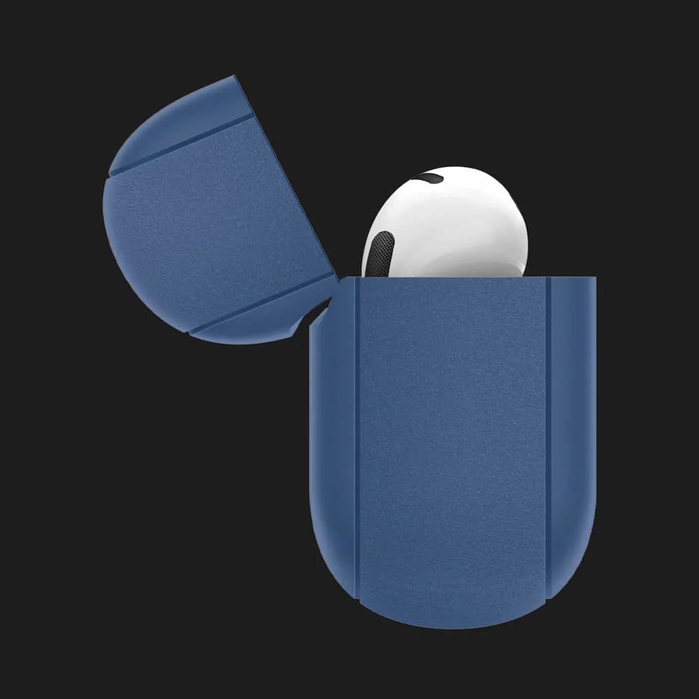 Захисний чохол Spigen Silicone Fit для AirPods 3 (Deep Blue)