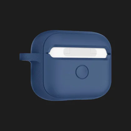 Захисний чохол Spigen Silicone Fit для AirPods 3 (Deep Blue) в Хусті