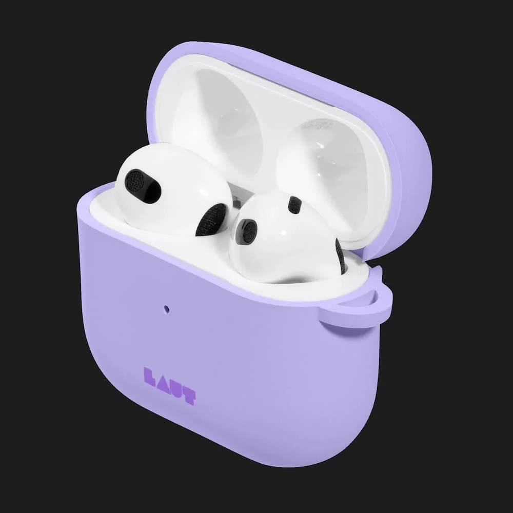 Защитный чехол LAUT Pastels для AirPods 3 (Violet)