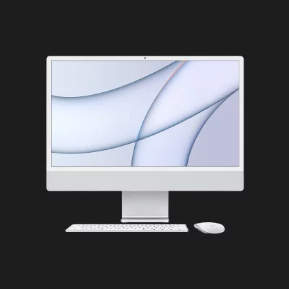 б/у Apple iMac 24 with Retina 4.5K, 256GB, 8 CPU / 7 GPU (Silver) (MGTF3) в Киеве