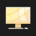 Apple iMac 24 with Retina 4.5K, 256GB, 8 CPU / 8 GPU (Yellow) (Z12S)