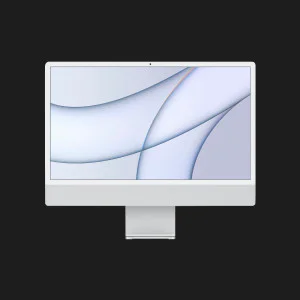 Apple iMac 24 with Retina 4.5K, 1TB, 8 CPU / 8 GPU (Silver) (Z12Q000NV, MJ553)