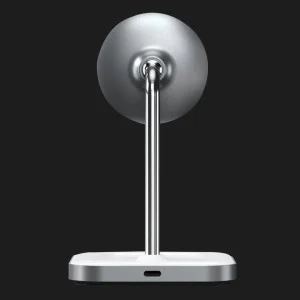 Беспроводная зарядка Satechi Aluminum 2 in 1 Magnetic Wireless Stand (ST-WMCS2M) в Хмельницком
