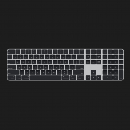 Повнорозмірна клавіатура Apple Magic Keyboard with Touch ID and Numeric Keypad for Mac with Apple Silicon (M1) (MMMR3) в Ковелі