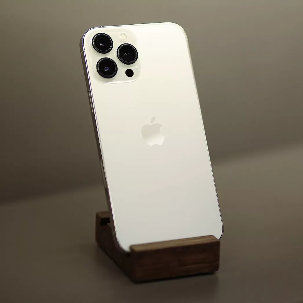 б/у iPhone 13 Pro Max 128GB (Silver) (Хорошее состояние, новая батарея)