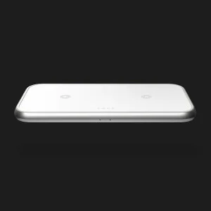 Беспроводная зарядка Zens Dual Aluminium Wireless Charger (White) в Хмельницком