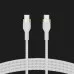 Кабель Belkin Braided Silicone USB-C 1m (White)