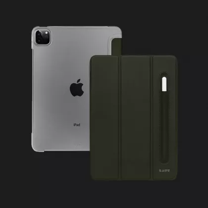 Чехол LAUT HUEX Case with Pencil Holder для iPad 12.9 (2022-2018) (Military Green) в Хусті