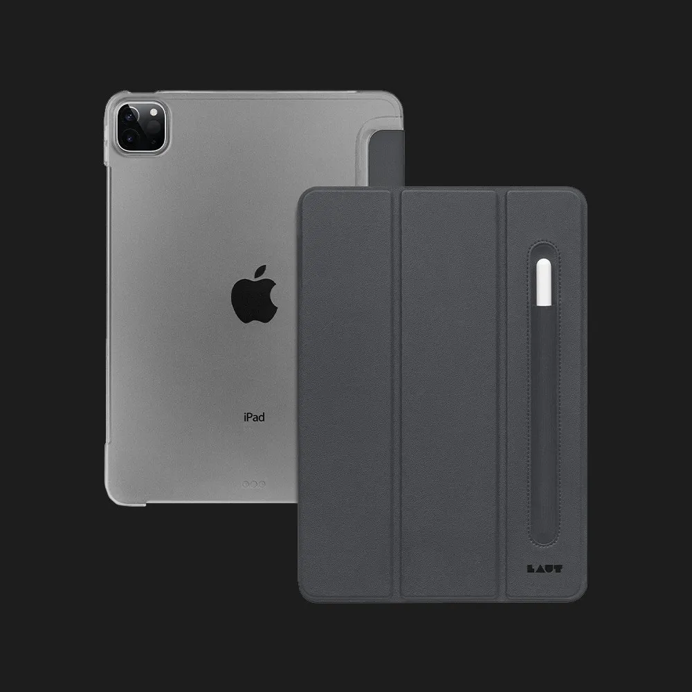 Чохол LAUT HUEX Case with Pencil Holder для iPad Air 5/4, Pro 11 (2022-2018) (Fog Grey)