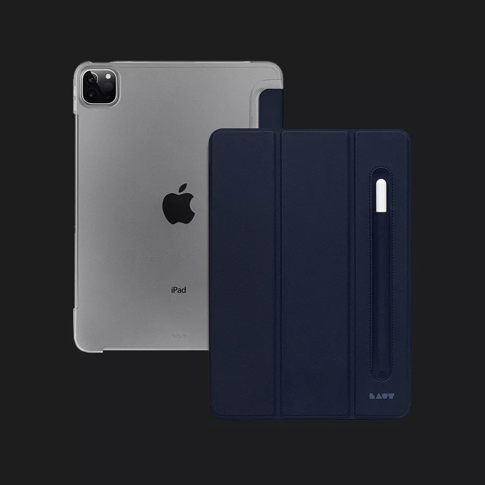 Чохол LAUT HUEX Case with Pencil Holder для iPad Air 4/Pro 11 (2022-2018) (Navy Blue)