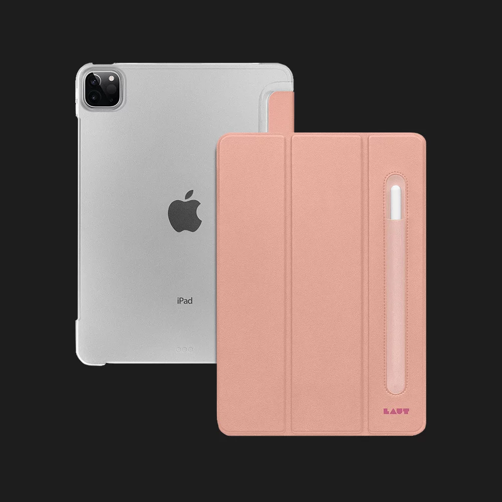 Чохол LAUT HUEX Case with Pencil Holder для iPad 12.9 (2022-2018) (Pink)