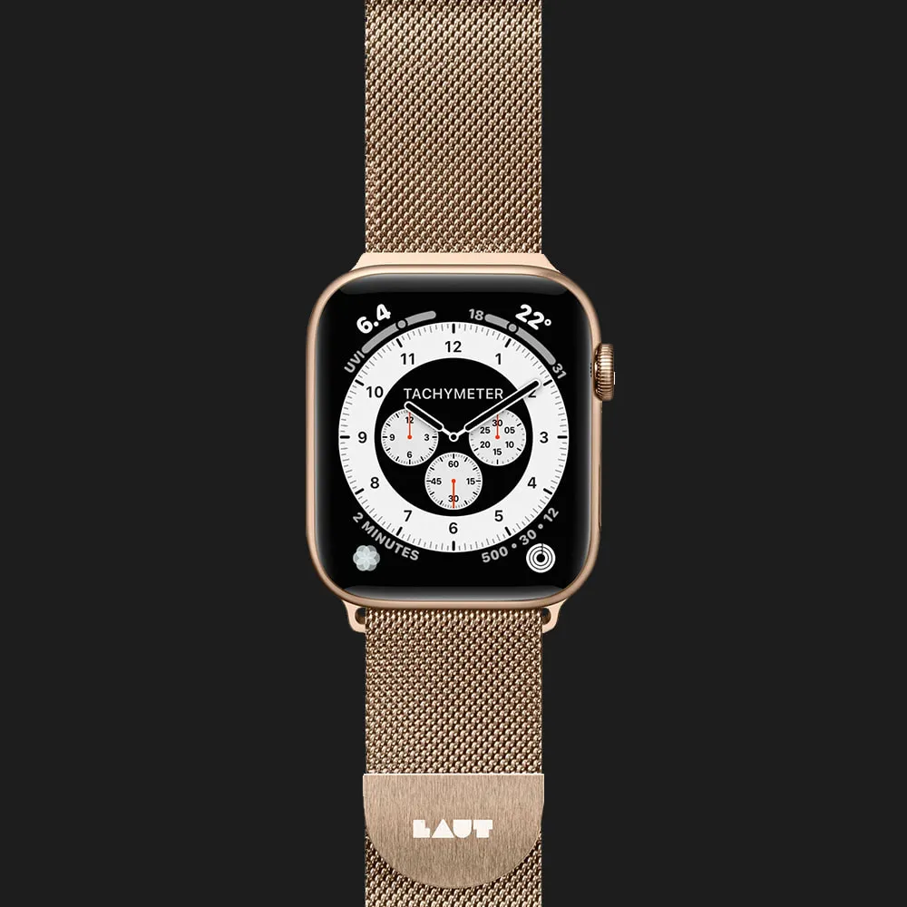 Ремешок LAUT Steel Loop для Apple Watch 38/40/41/42mm (Rose Gold)