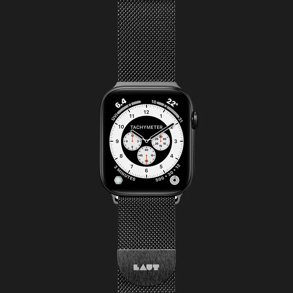 Ремешок LAUT Steel Loop для Apple Watch 38/40/41/42mm (Black)