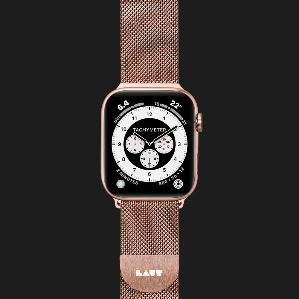 Ремешок LAUT Steel Loop для Apple Watch 38/40/41/42mm (Pink)