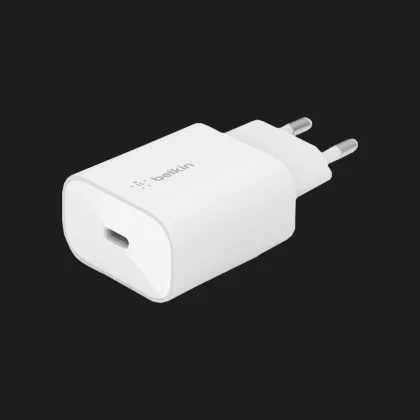Зарядний пристрій Belkin Home Charger 25W USB-C PD (White) у Запоріжжі