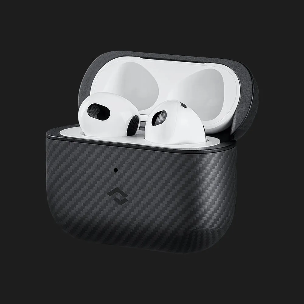 Захисний чохол Pitaka MagEZ Case для AirPods 3 (Black)