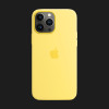 Оригінальний чохол Apple Silicone Case with MagSafe для iPhone 13 Pro Max (Lemon Zest) (MN6A3)