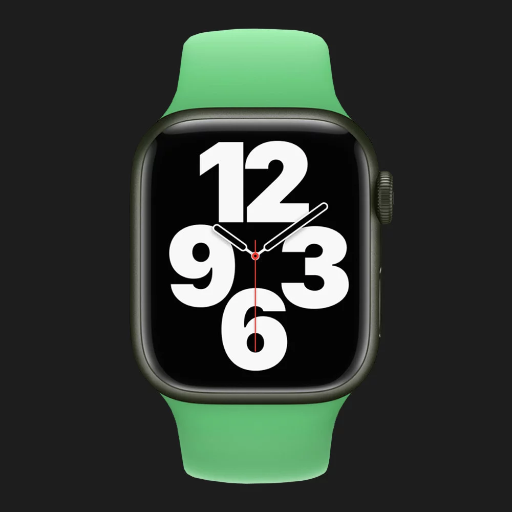 Оригінальний ремінець для Apple Watch 38/40/41/42 mm Sport Band (Bright Green) (MN2C3)
