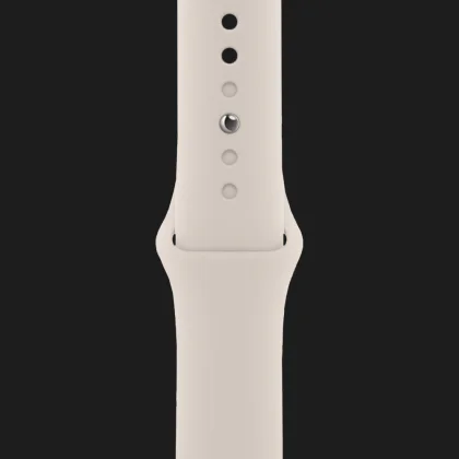 Оригинальный ремешок для Apple Watch 38/40/41/42 mm Sport Band (Starlight) (MKU93) в Берегово