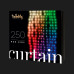 Гірлянда Smart LED Twinkly Pro Curtain RGB 250, AWG22, IP65, чорний