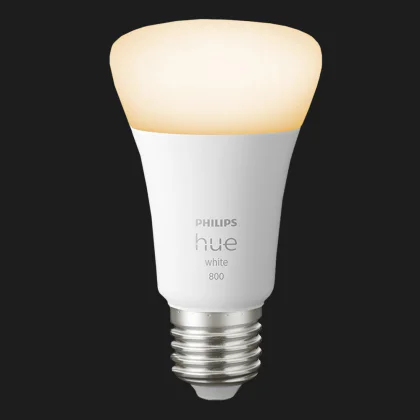 Умная лампа Philips Hue Single Bulb E27, White, BT, DIM в Новом Роздоле