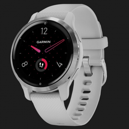Годинник Garmin Venu 2S Silver Stainless Steel Bezel with Mist Gray Case and Silicone Band в Ковелі