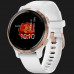 Годинник Garmin Venu 2S Rose Gold Stainless Steel Bezel with White Case and Silicone Band