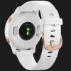 Годинник Garmin Venu 2S Rose Gold Stainless Steel Bezel with White Case and Silicone Band