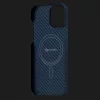 Чехол Pitaka MagEZ Case 2 для iPhone 13 Pro (Black/Blue Twill)