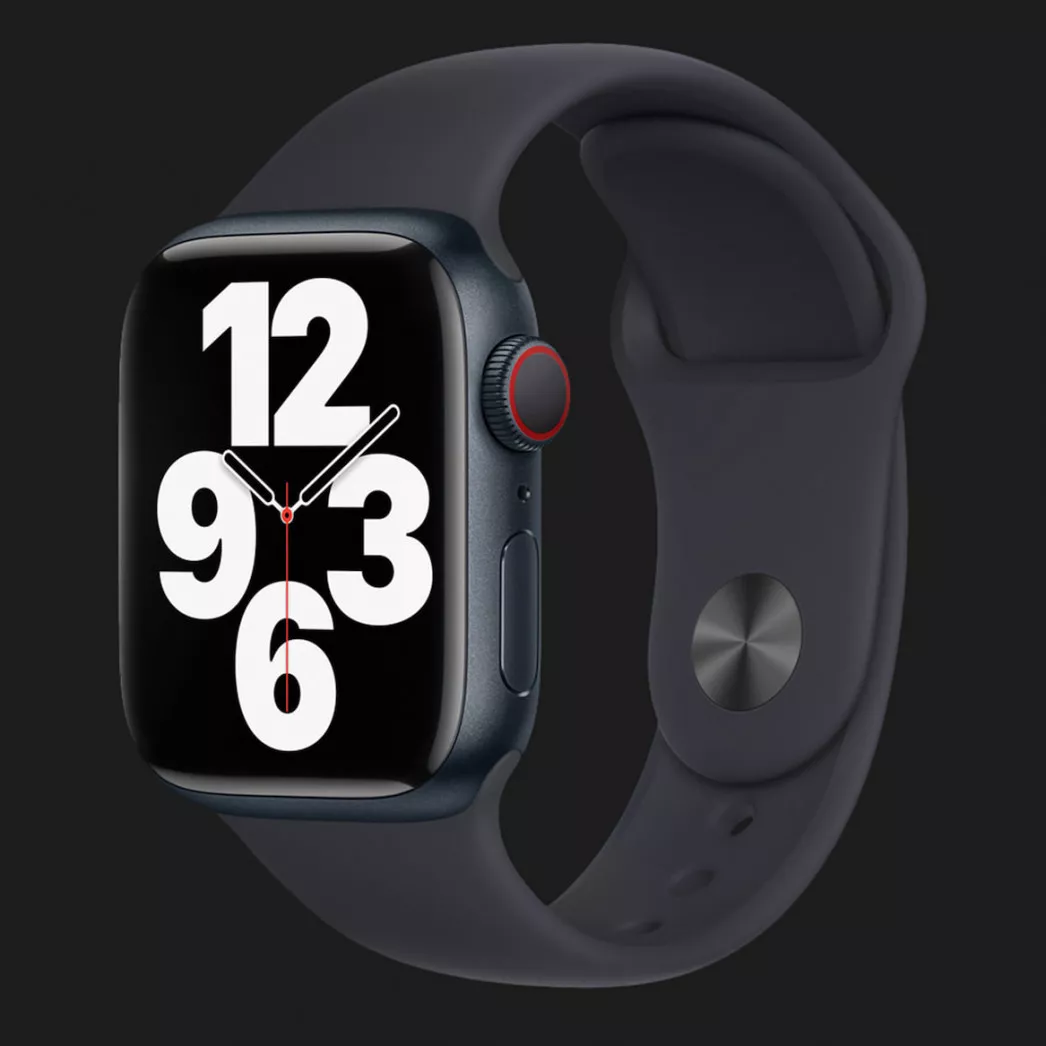 Оригинальный ремешок для Apple Watch 44/45/46/49 mm Sport Band (Midnight)