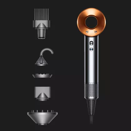 Купить Фен для волос Dyson Supersonic HD07 Nickel/Copper Gift