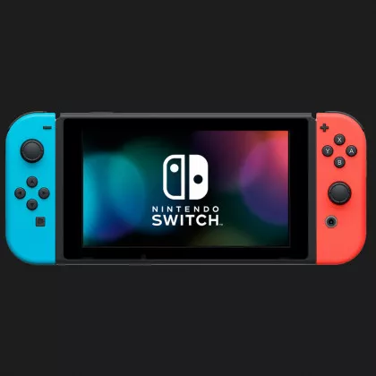 Портативная игровая приставка Nintendo Switch with Neon Blue and Neon Red Joy-Con (045496452629) в Берегово